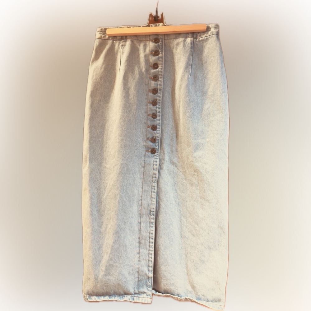 Ann Taylor Light Blue Maxi Skirt